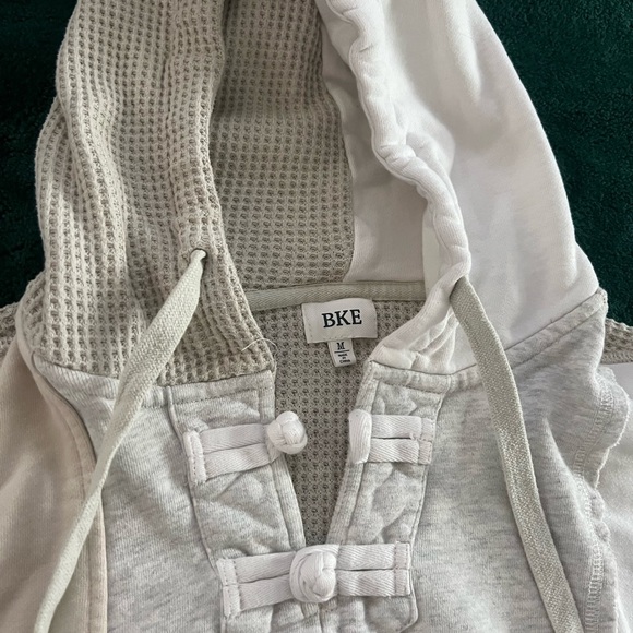 BKE Sweaters - BKE Textured Knit Sweater in Cream